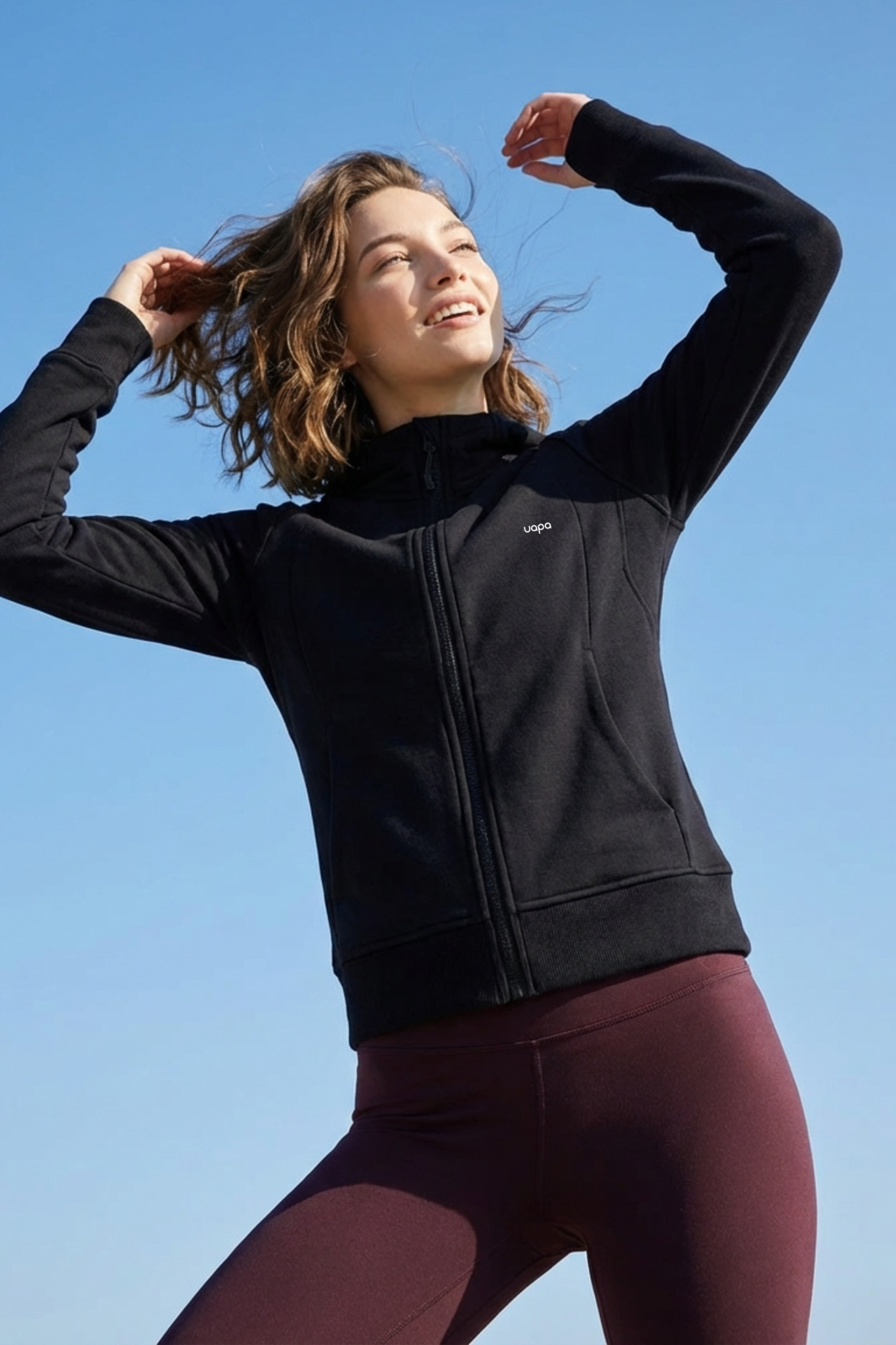 UAPA Core Zip Jacket — women's activewear zip jacket