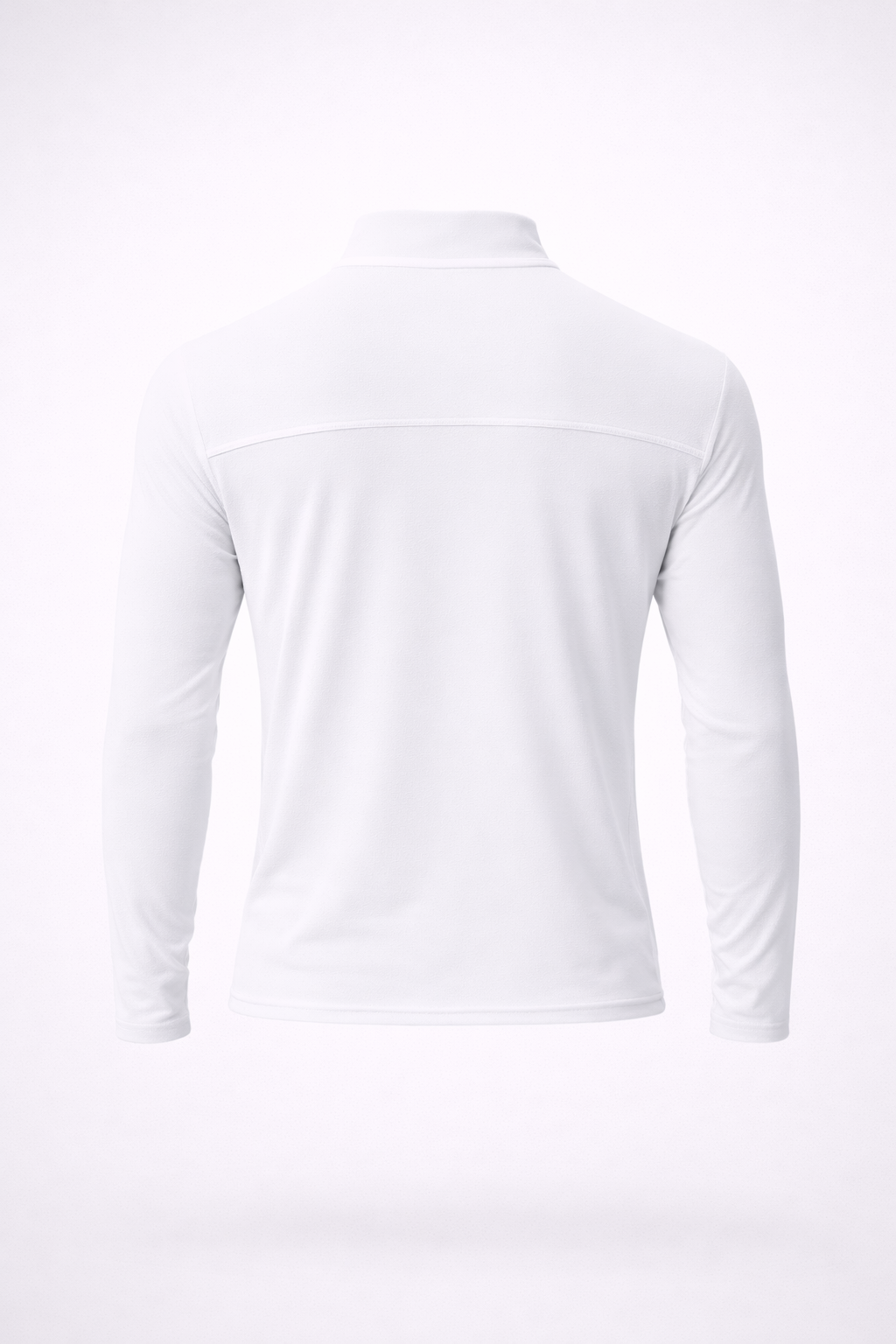 UAPA Flex Quarter-Zip in white — men's activewear quarter-zip