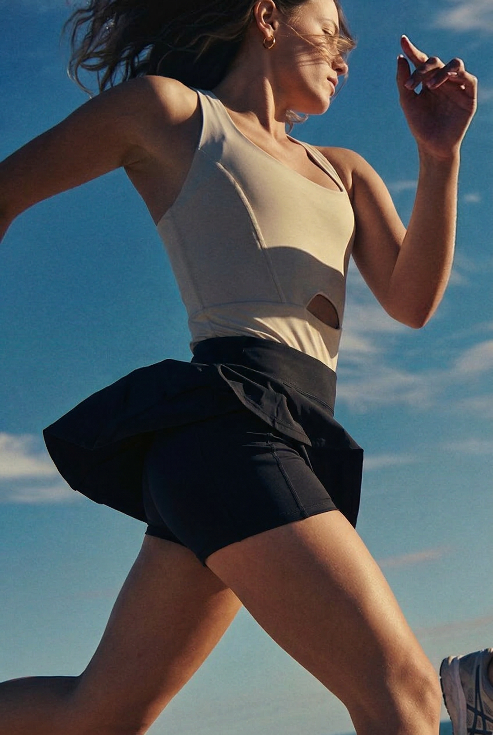 UAPA Studio Skirt in black — women's activewear skirt