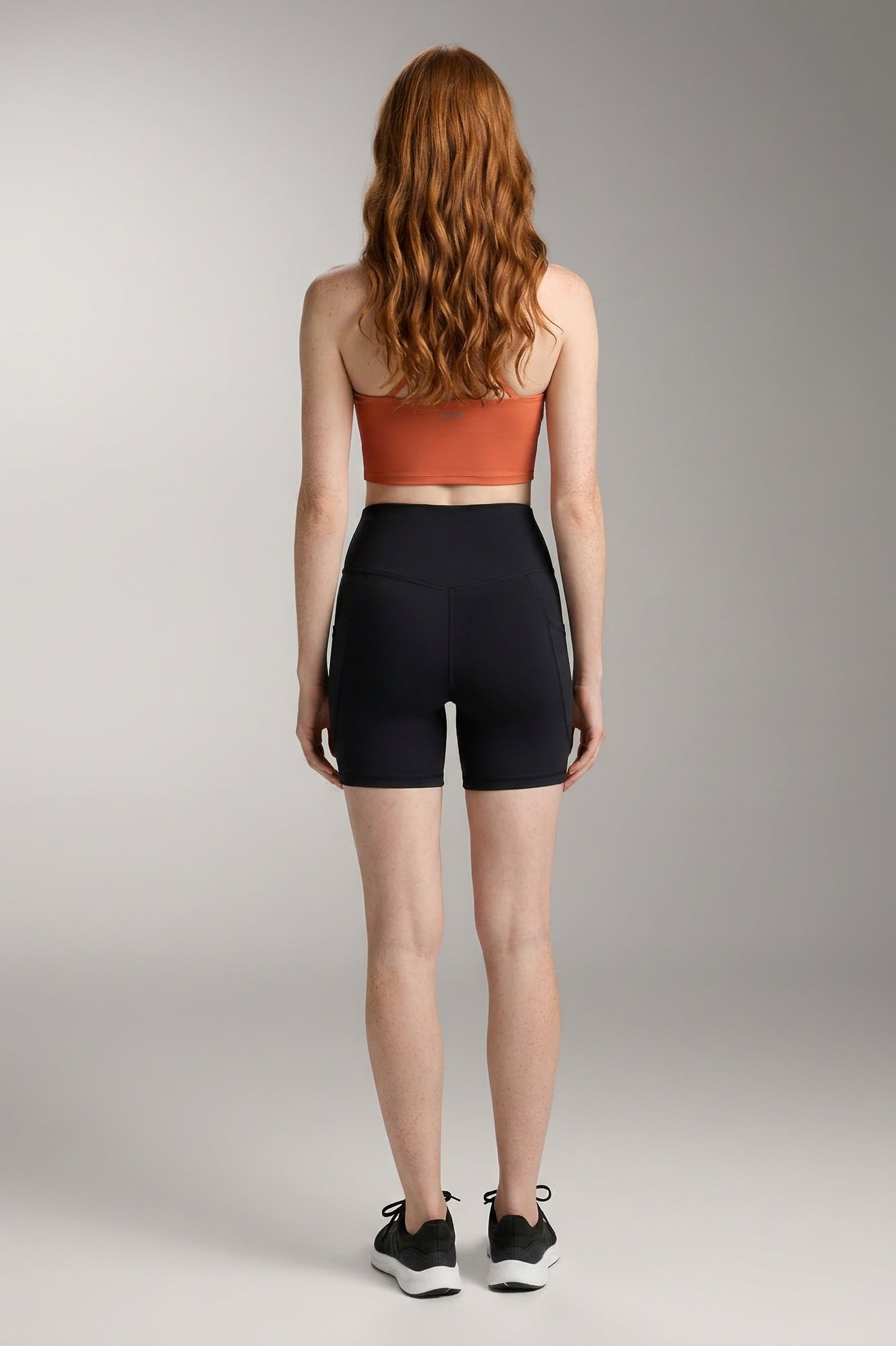 UAPA Studio Biker in black — women's activewear biker shorts