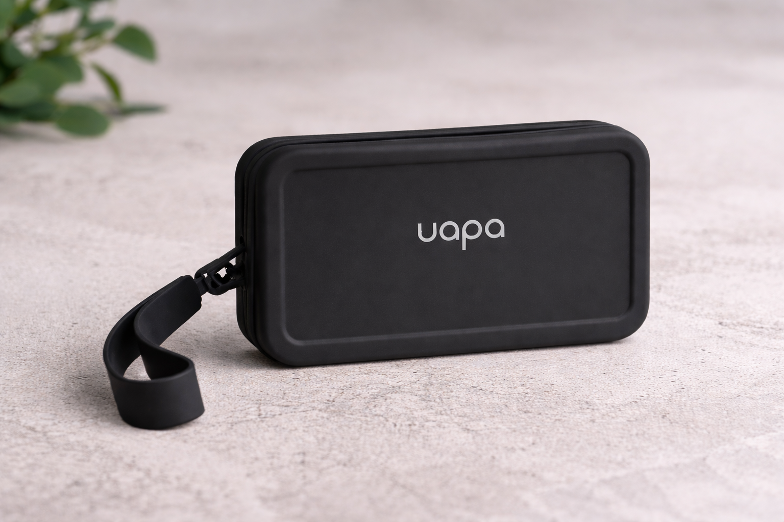 UAPA Studio Wallet in black — UAPA silicone card wallet