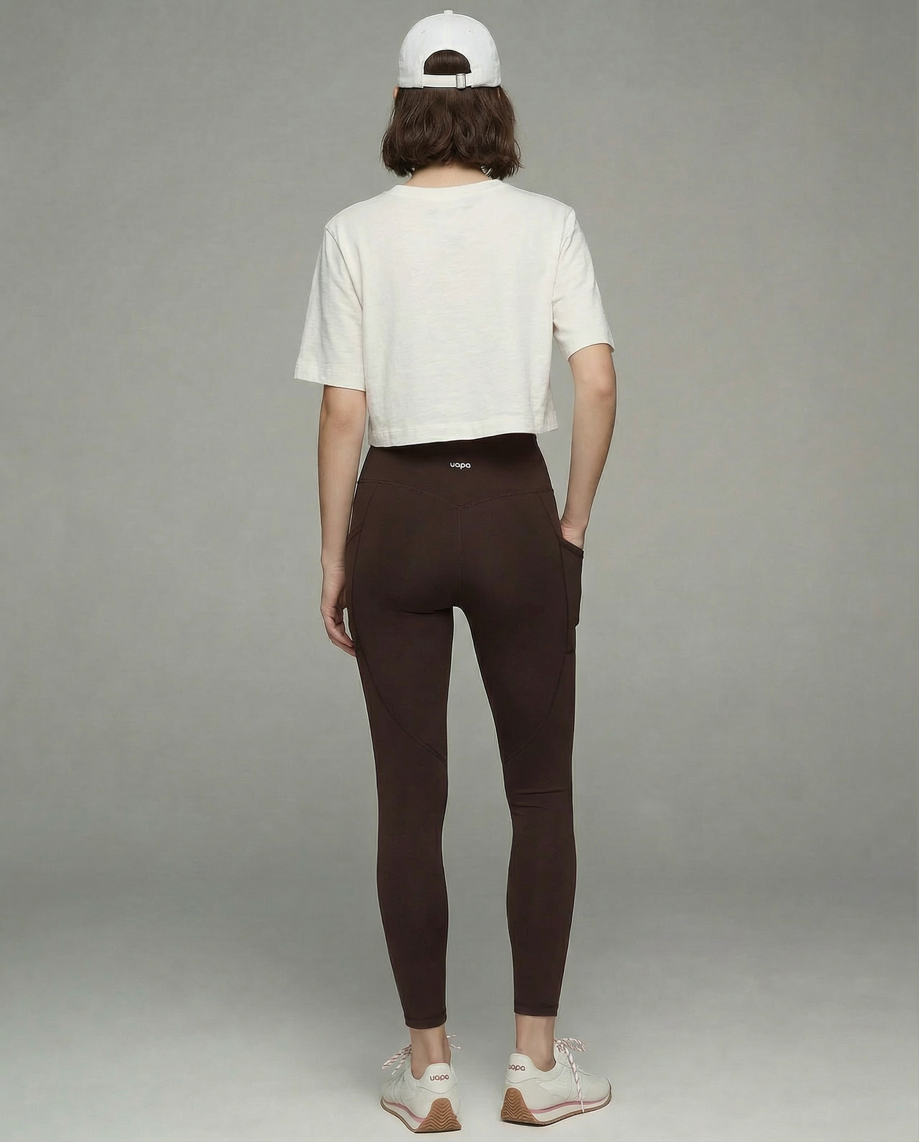 UAPA Core Leggings in brown — women's activewear leggings