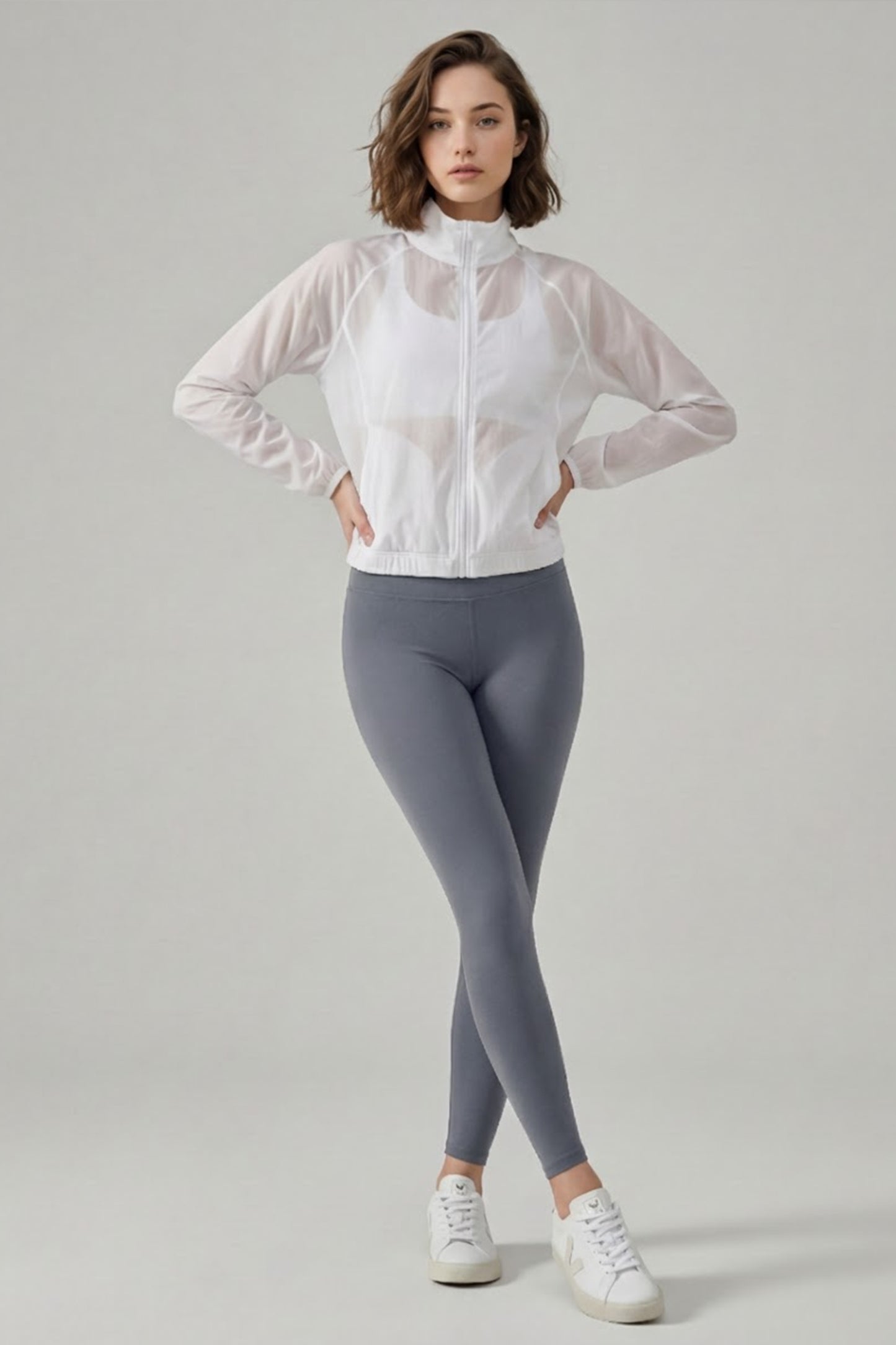 UAPA Studio Legging in grey — women's activewear leggings