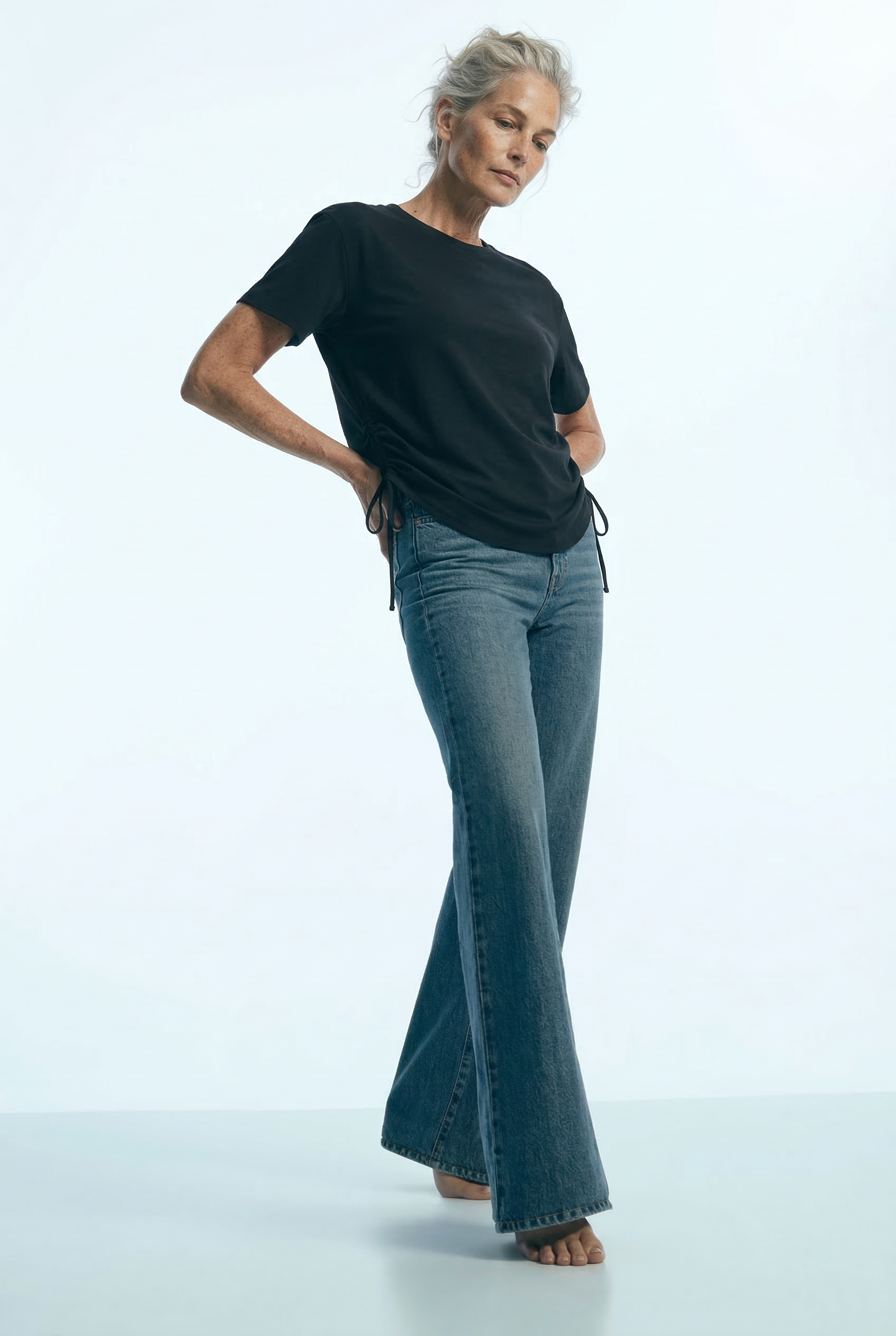 UAPA Oversize Shirt in black — women's activewear top