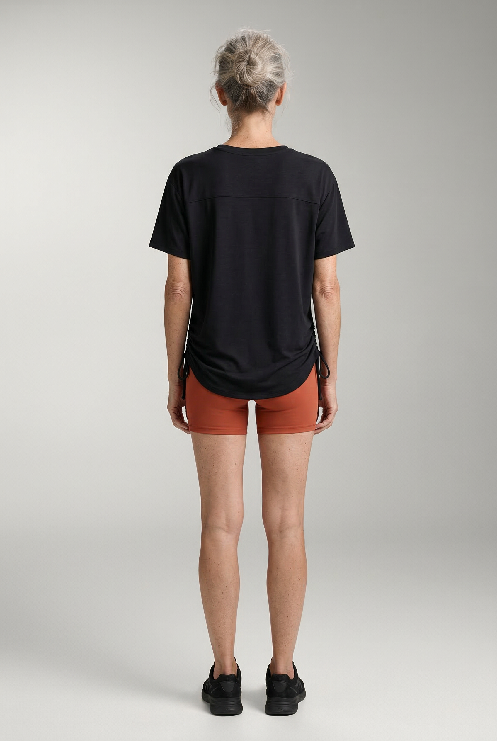 UAPA Oversize Shirt in black — women's activewear top