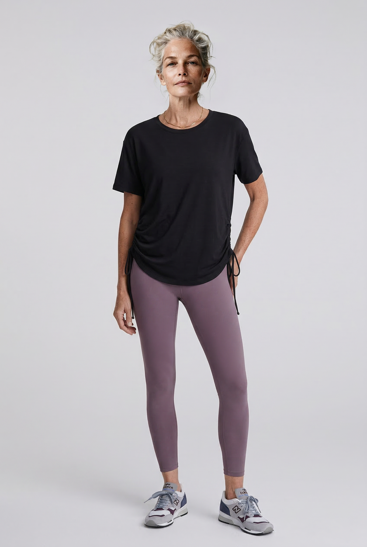 UAPA Oversize Shirt in black — women's activewear top