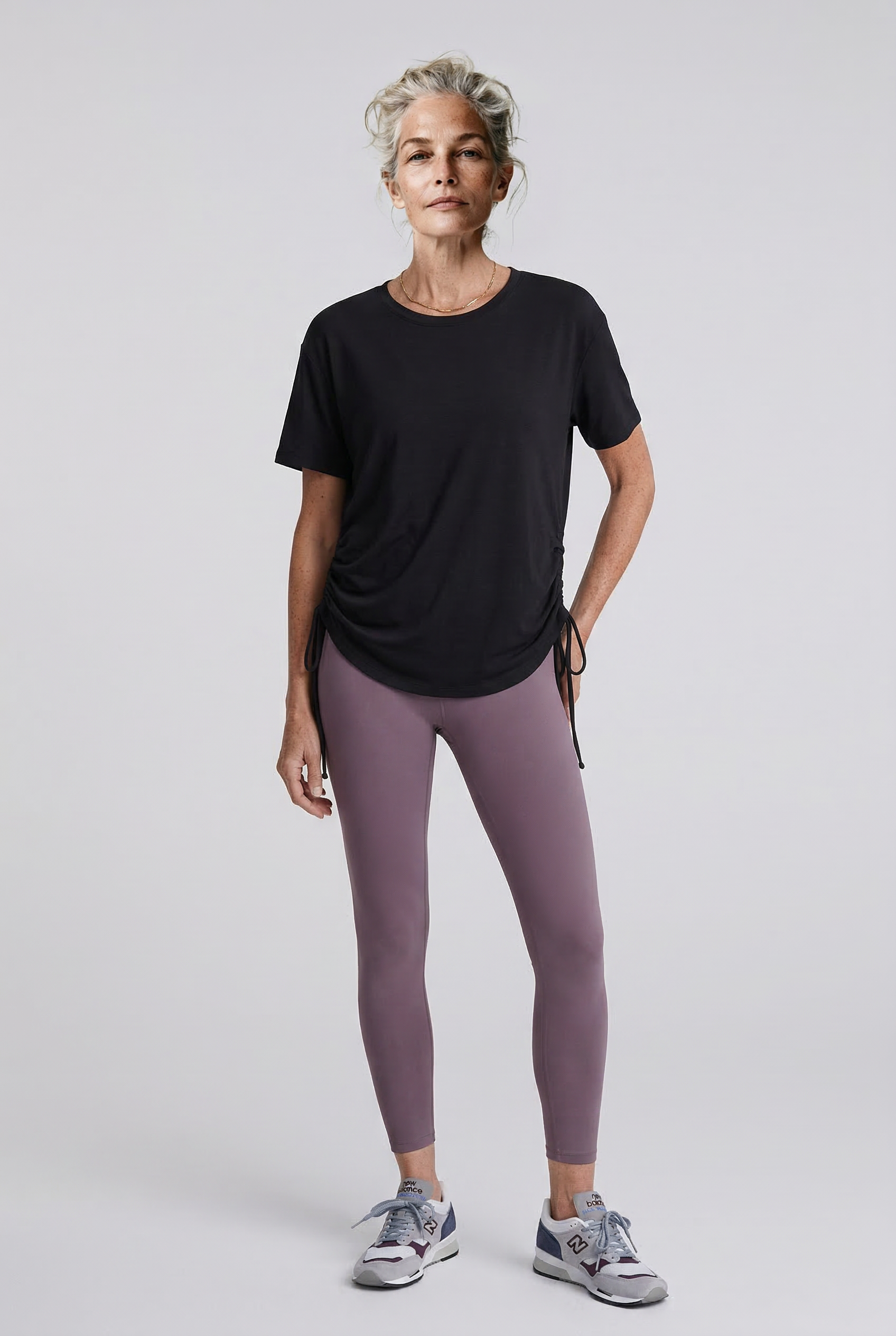 UAPA Oversize Shirt in black — women's activewear top