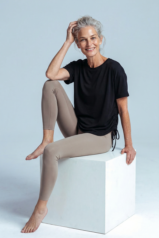 UAPA Oversize Shirt in black — women's activewear top