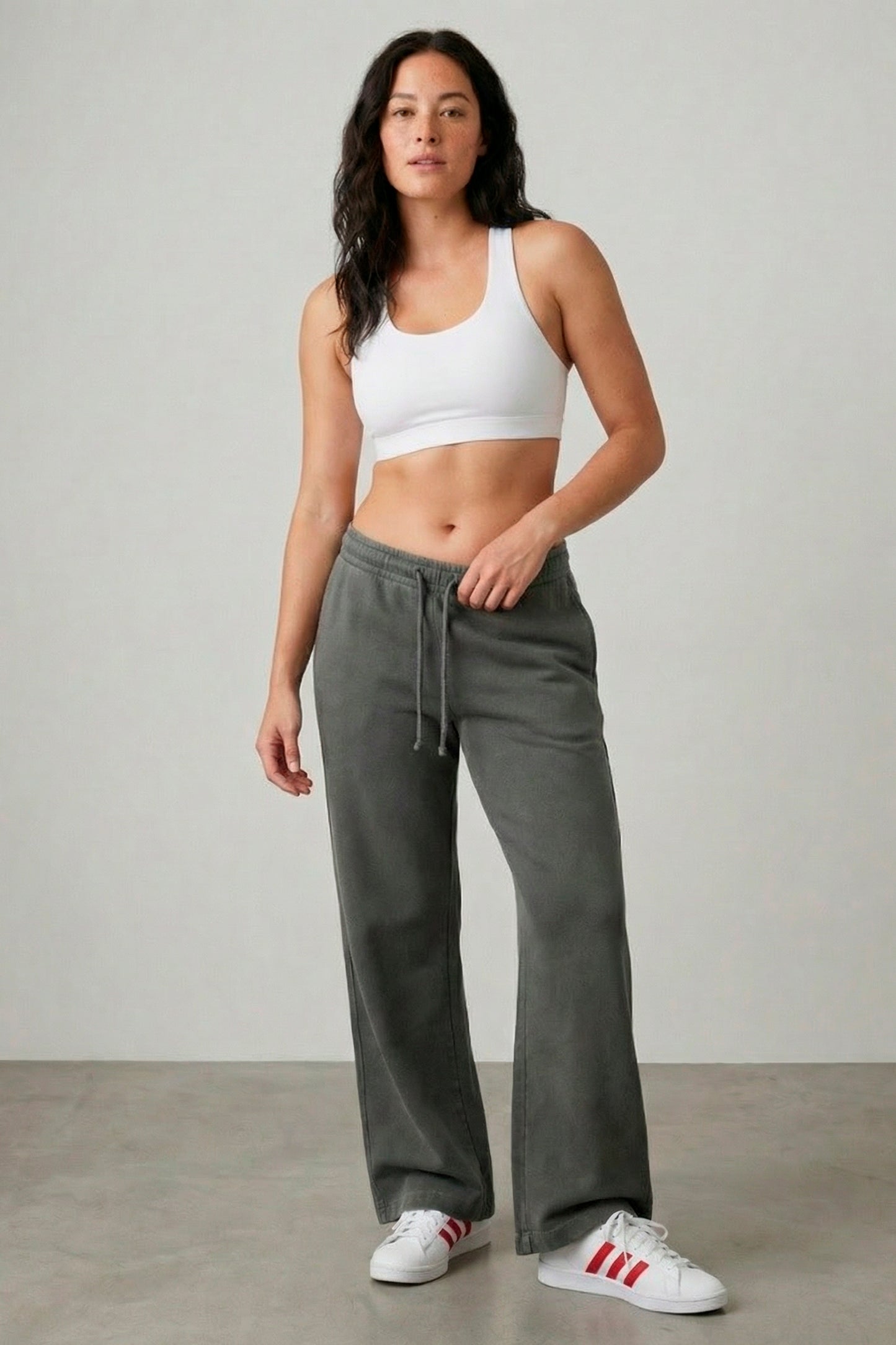 UAPA Core Bra in white — women's activewear sports bra