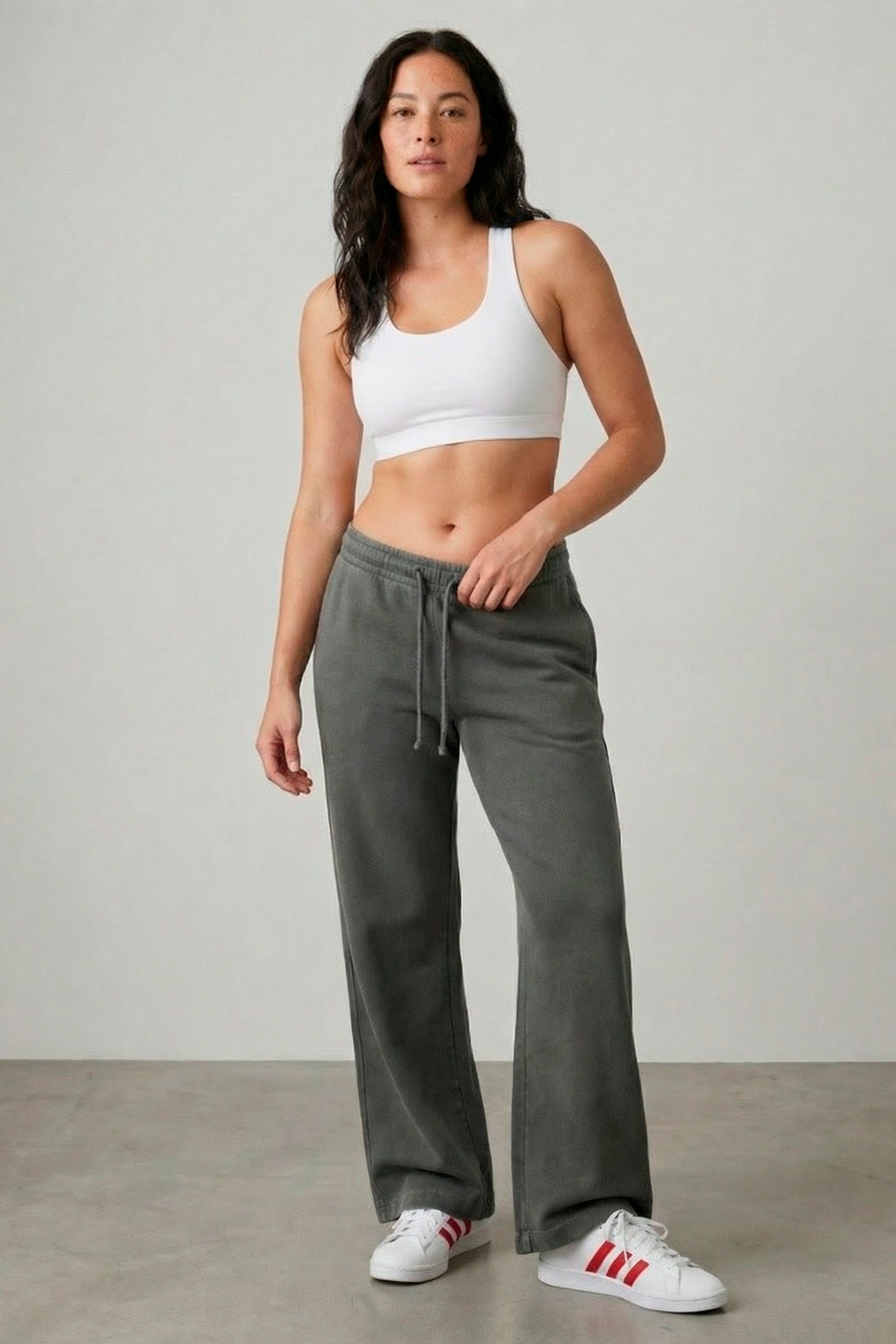 UAPA Core Bra in white — women's activewear sports bra