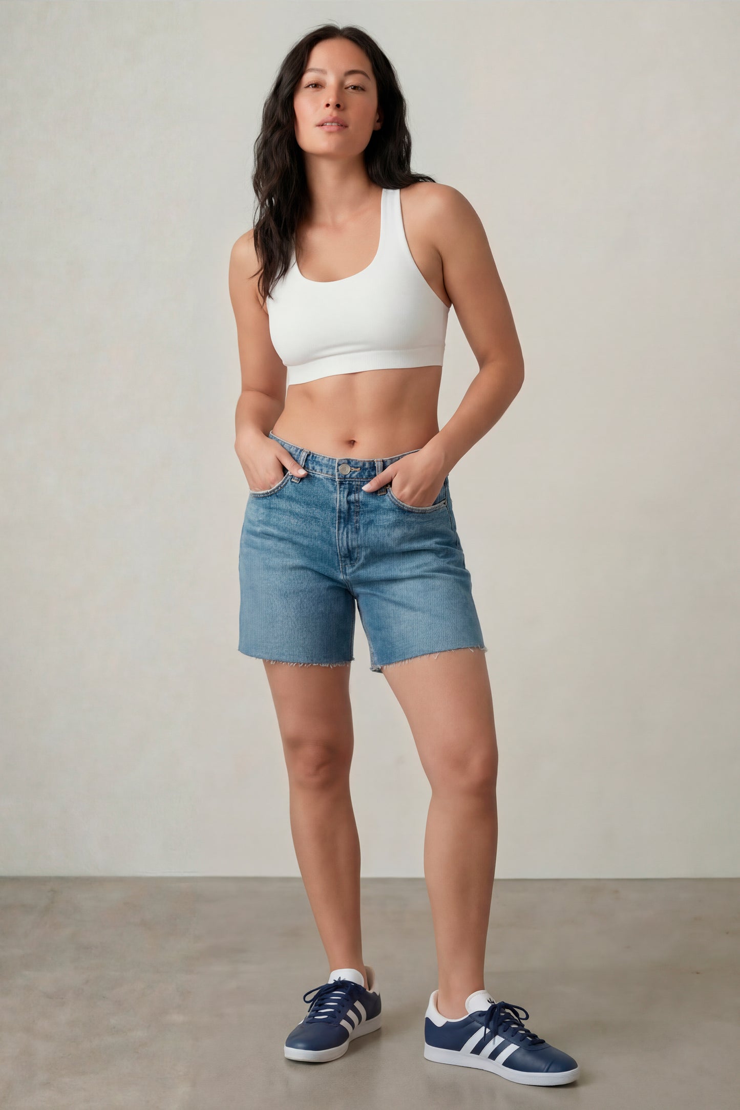 UAPA Core Bra in white — women's activewear sports bra