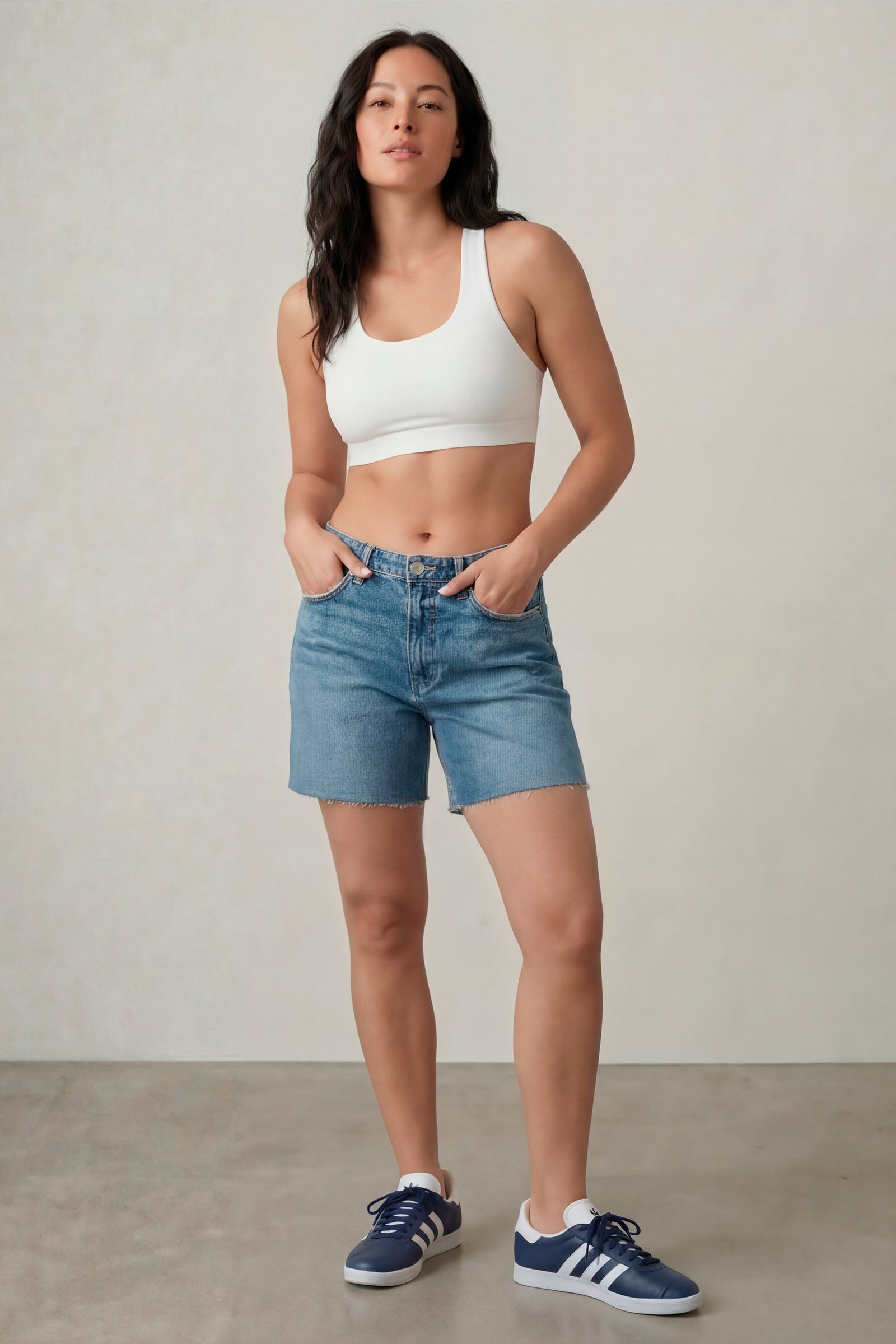 UAPA Core Bra in white — women's activewear sports bra