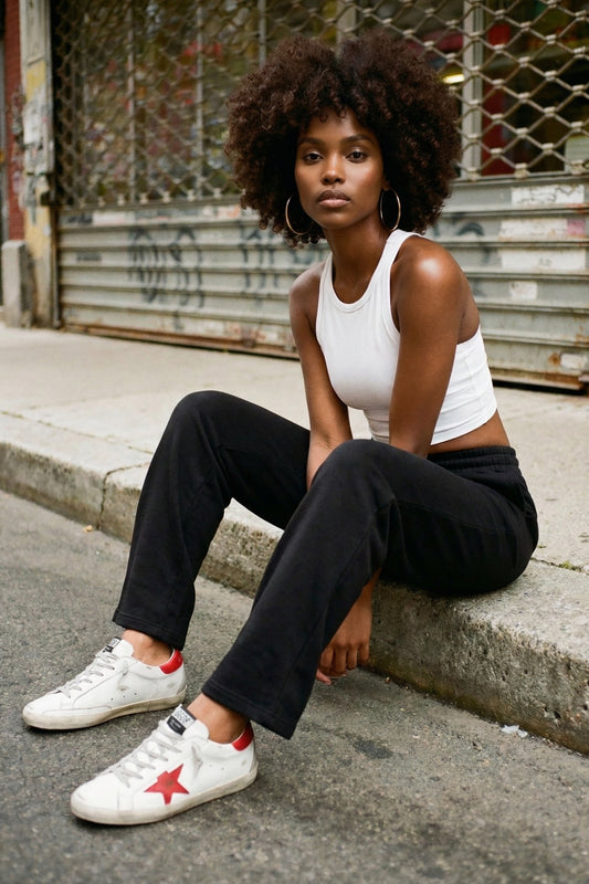 UAPA Soft Pants in black — women's activewear pants