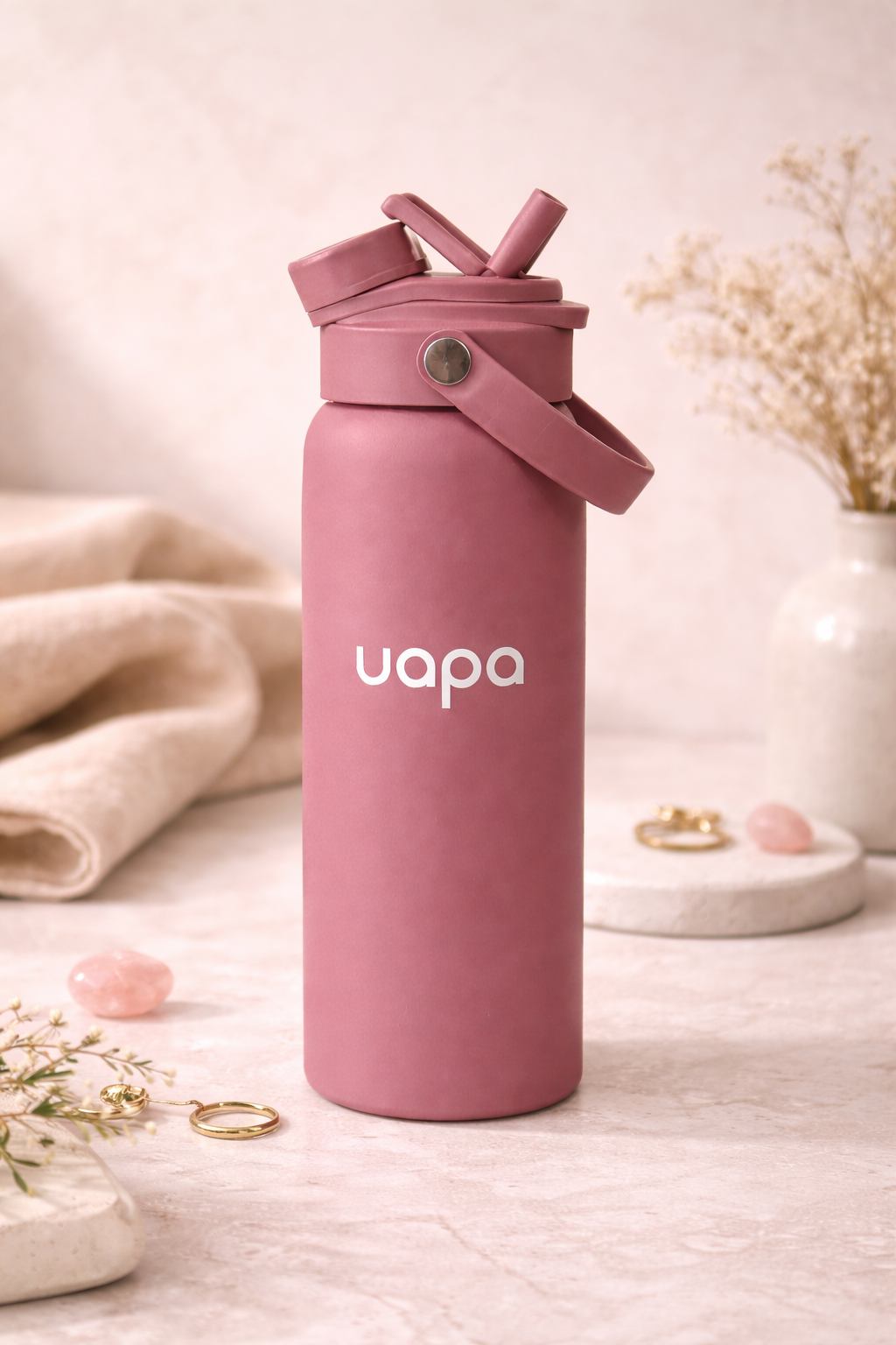 UAPA Studio Bottle in mauve — UAPA water bottle
