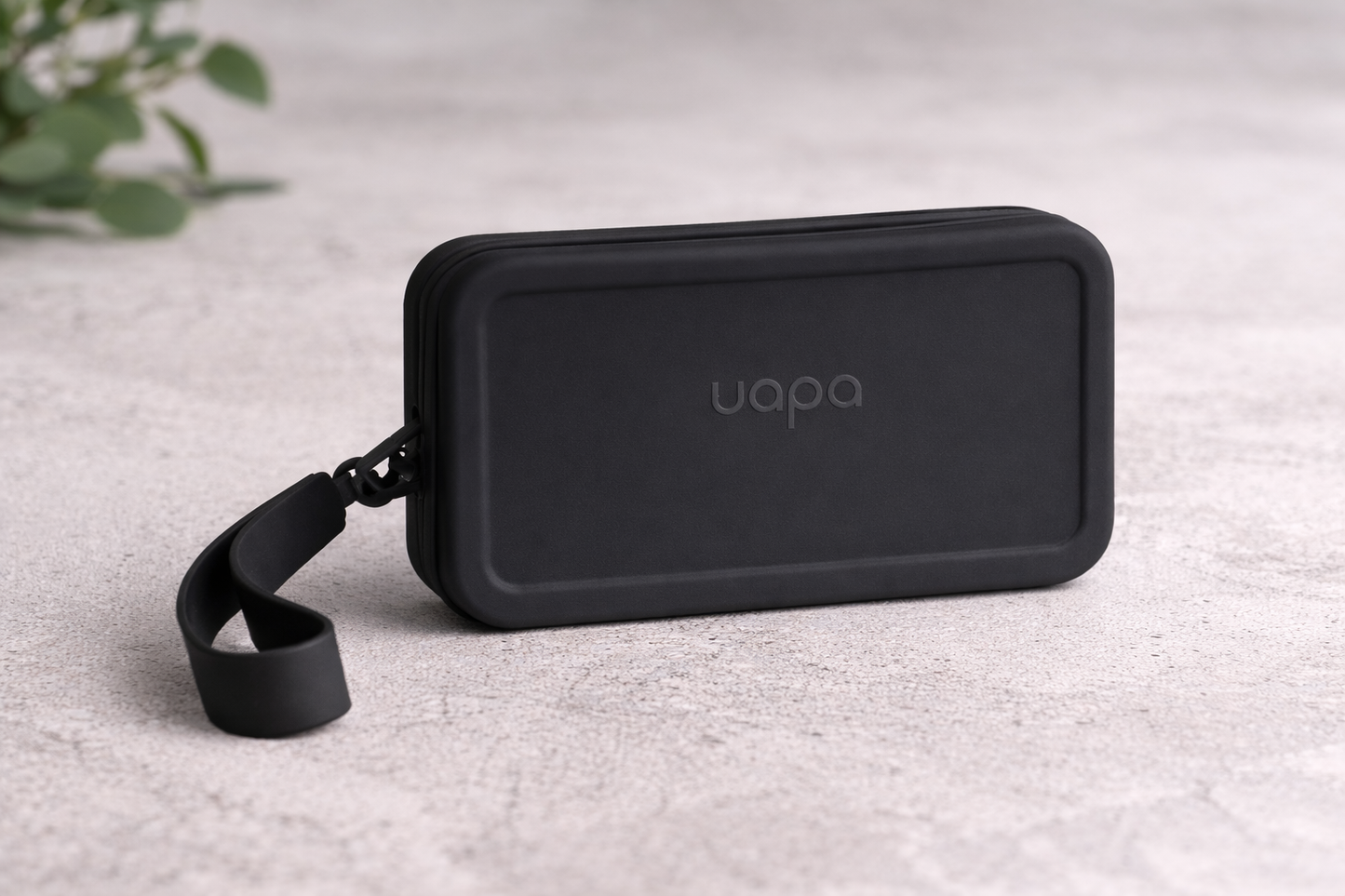 UAPA Studio Wallet in black — UAPA silicone card wallet