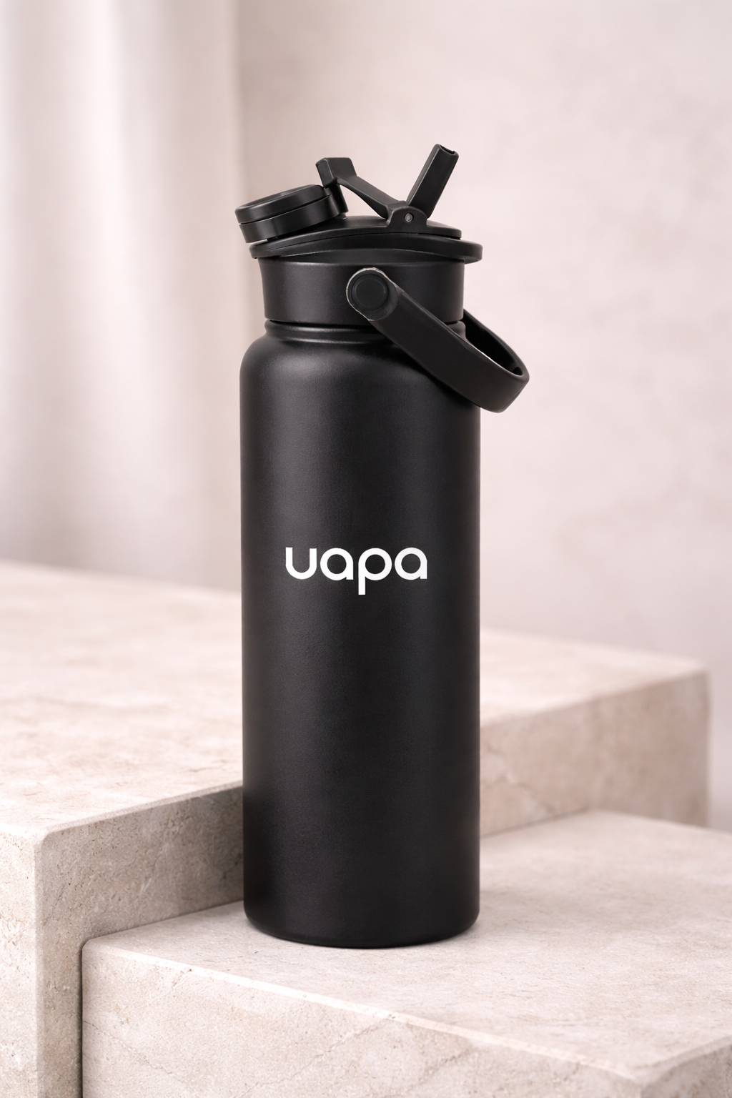 UAPA Studio Bottle in black — UAPA water bottle