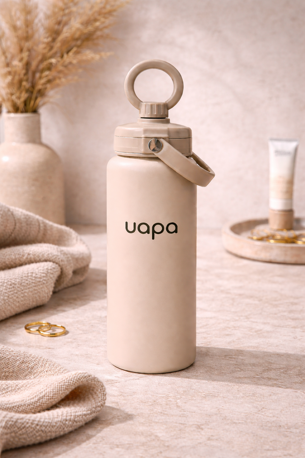 UAPA Studio Bottle in taupe — UAPA water bottle