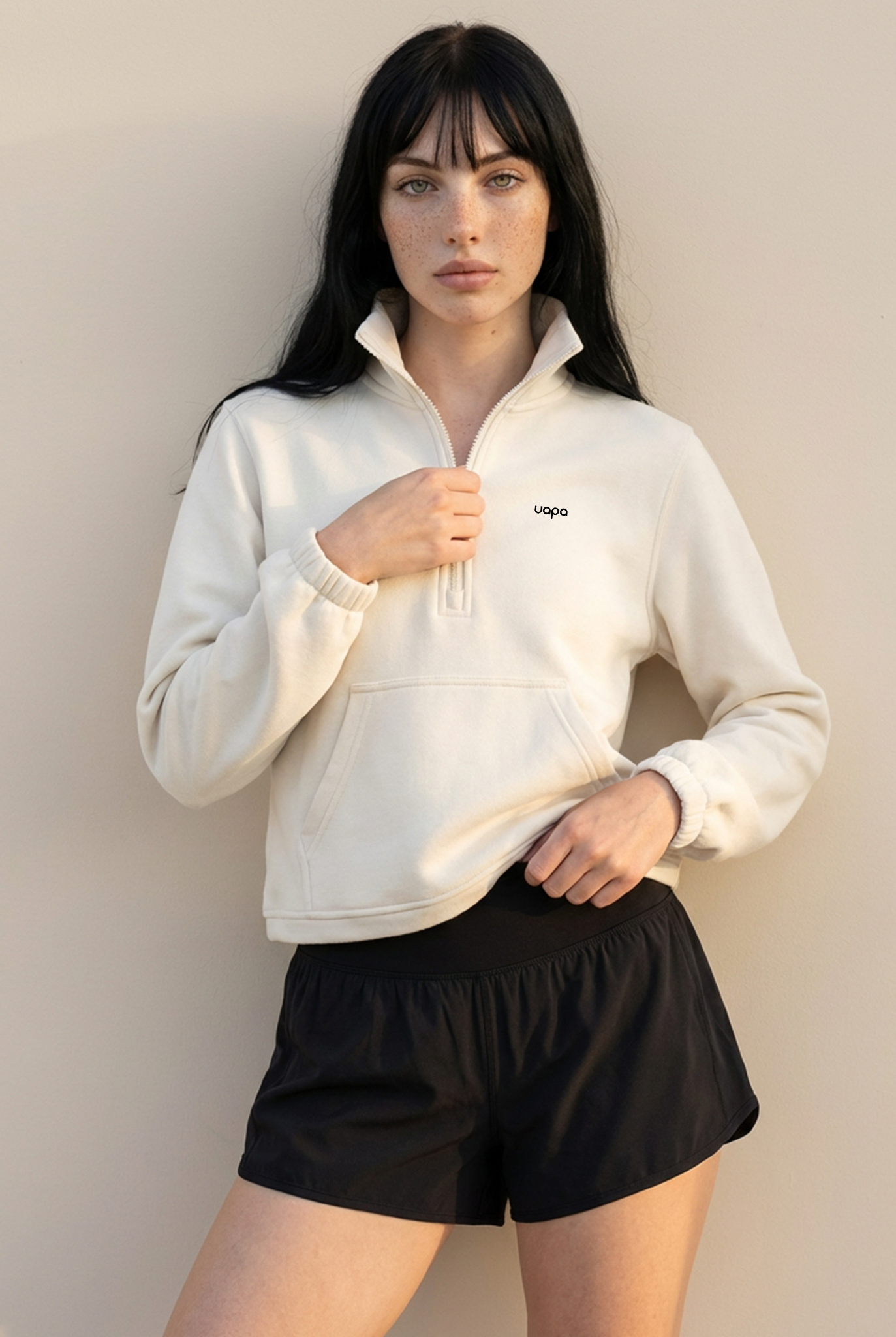 UAPA Flow Quarter-Zip — women's activewear quarter-zip