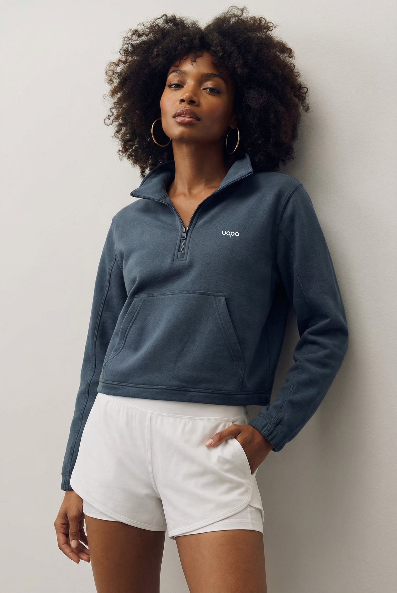 UAPA Flow Quarter-Zip — women's activewear quarter-zip