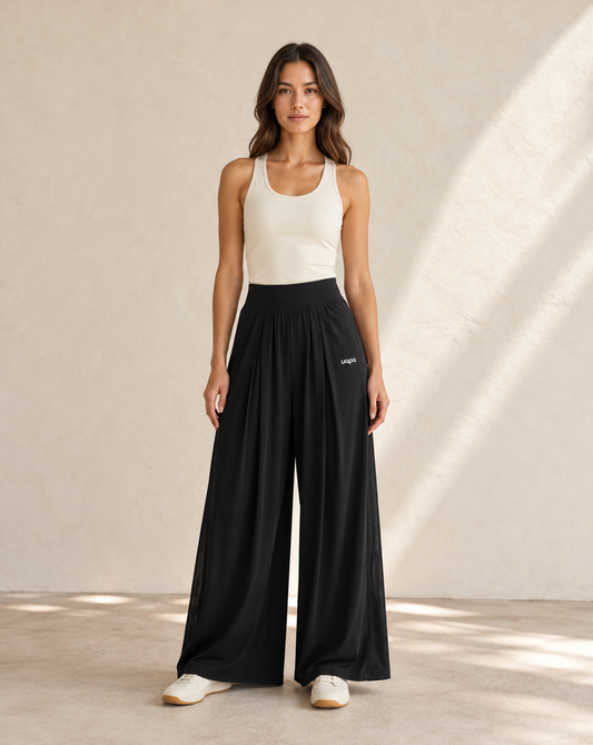 UAPA Flow Pant in black — women's activewear pants