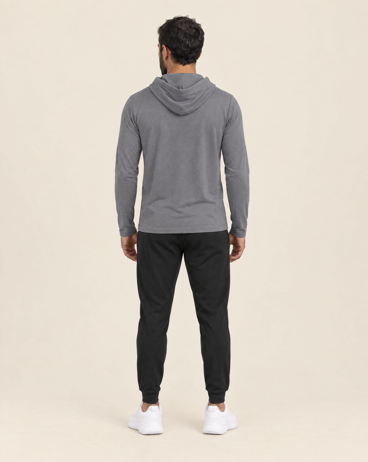 UAPA Soft Hoodie Light Grey - back